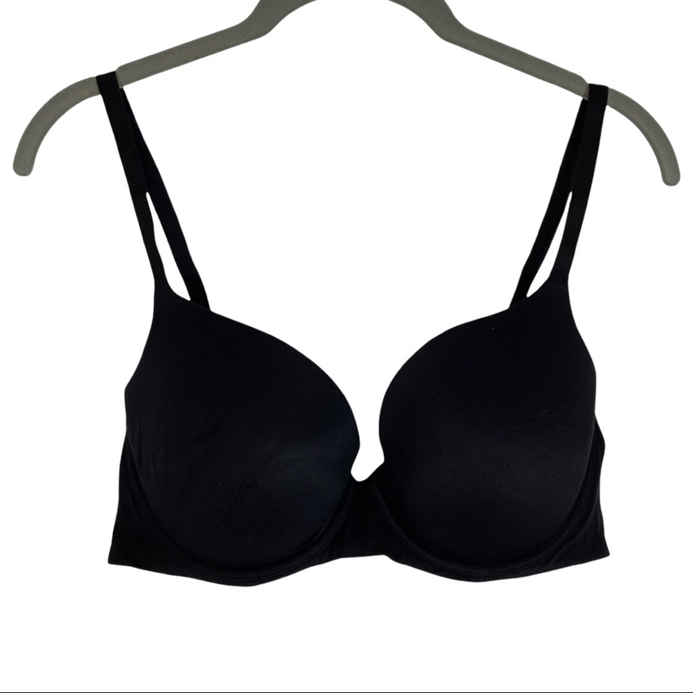 Aerie Sunnie Pushup 36D Bra Black Padded